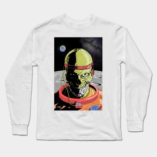 Space Skull Long Sleeve T-Shirt